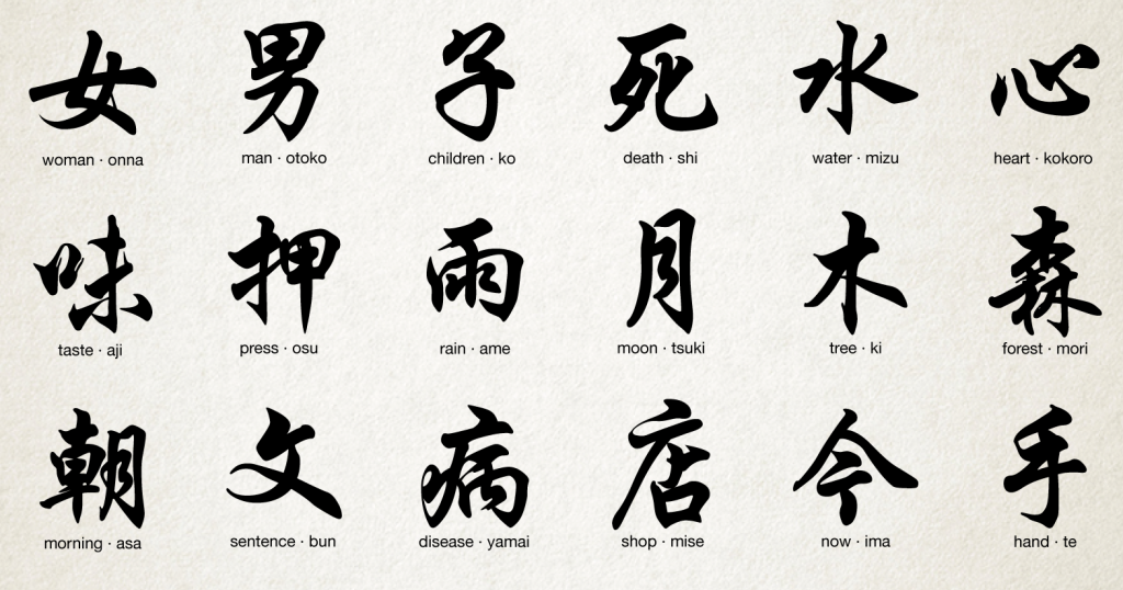 kokono kanji